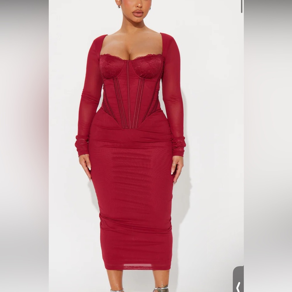Fashion Nova Midi Dress